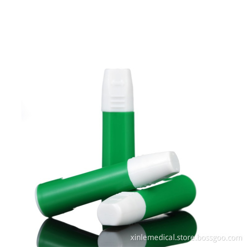 Disposable sterile disposable 21g safety blood lancet